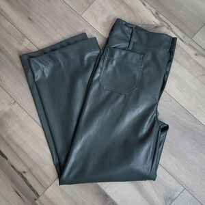 Shop The Mint Faux Leather Pants